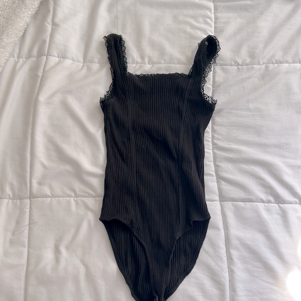black bodysuit